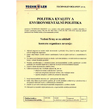 Quality and environmental policy